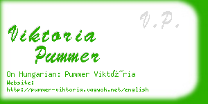 viktoria pummer business card